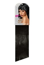 ANNIE MS. REMI SAPPHIRE STRETCHY SILKY EDGE LAYING SCARF