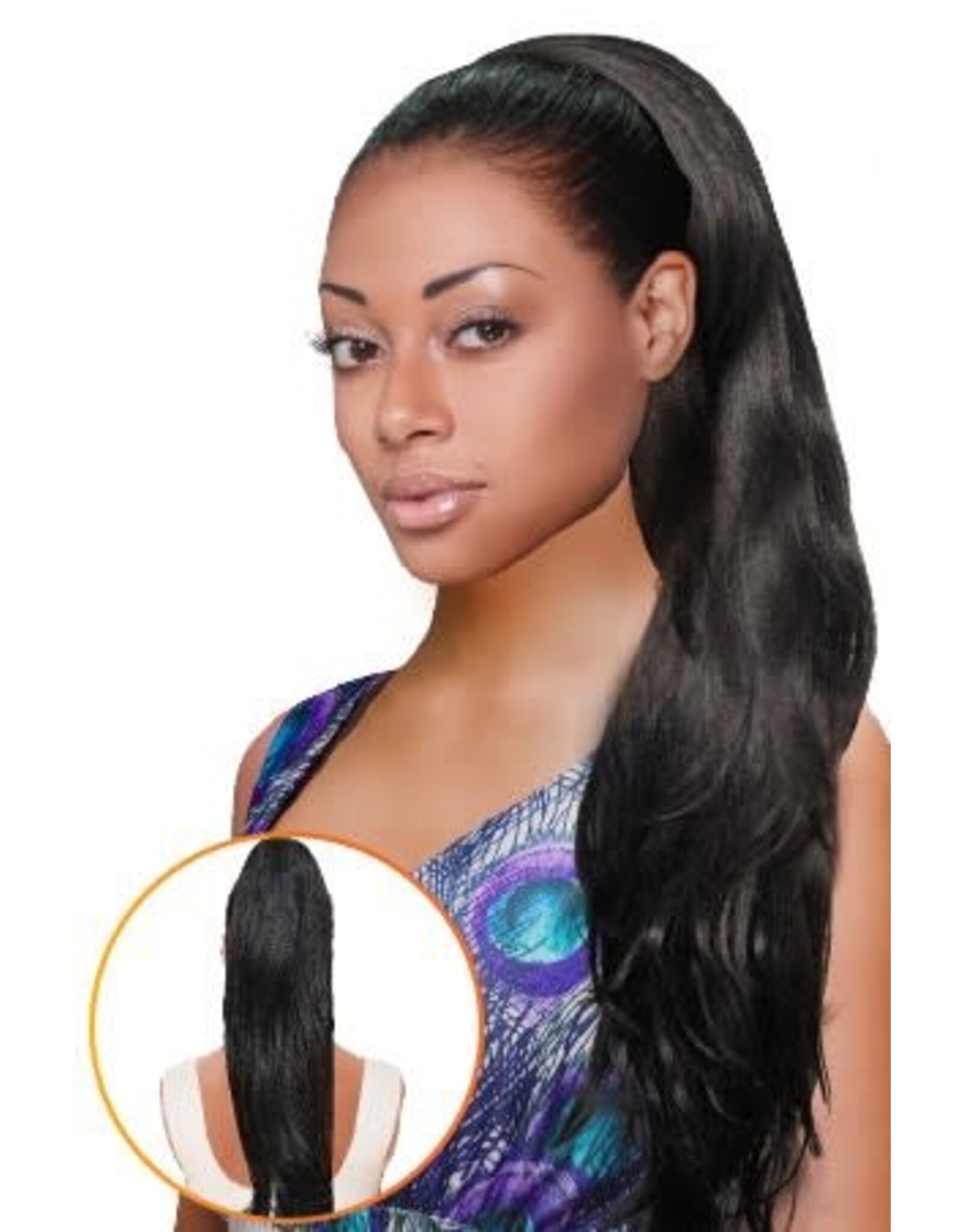 MAGIC MIMOSA DRAWSTRING PONYTAIL