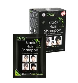 DEXE BLACK HAIR SHAMPOO 25ML X 10
