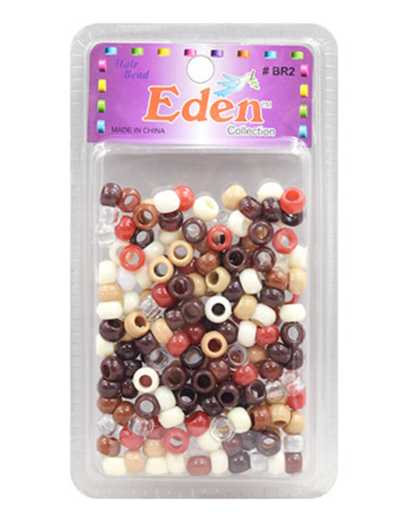 BROWN TONE MIX BEADS