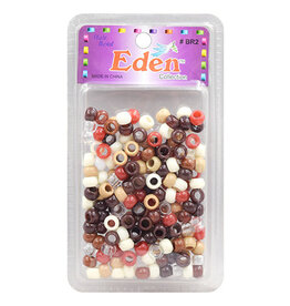 BROWN TONE MIX BEADS