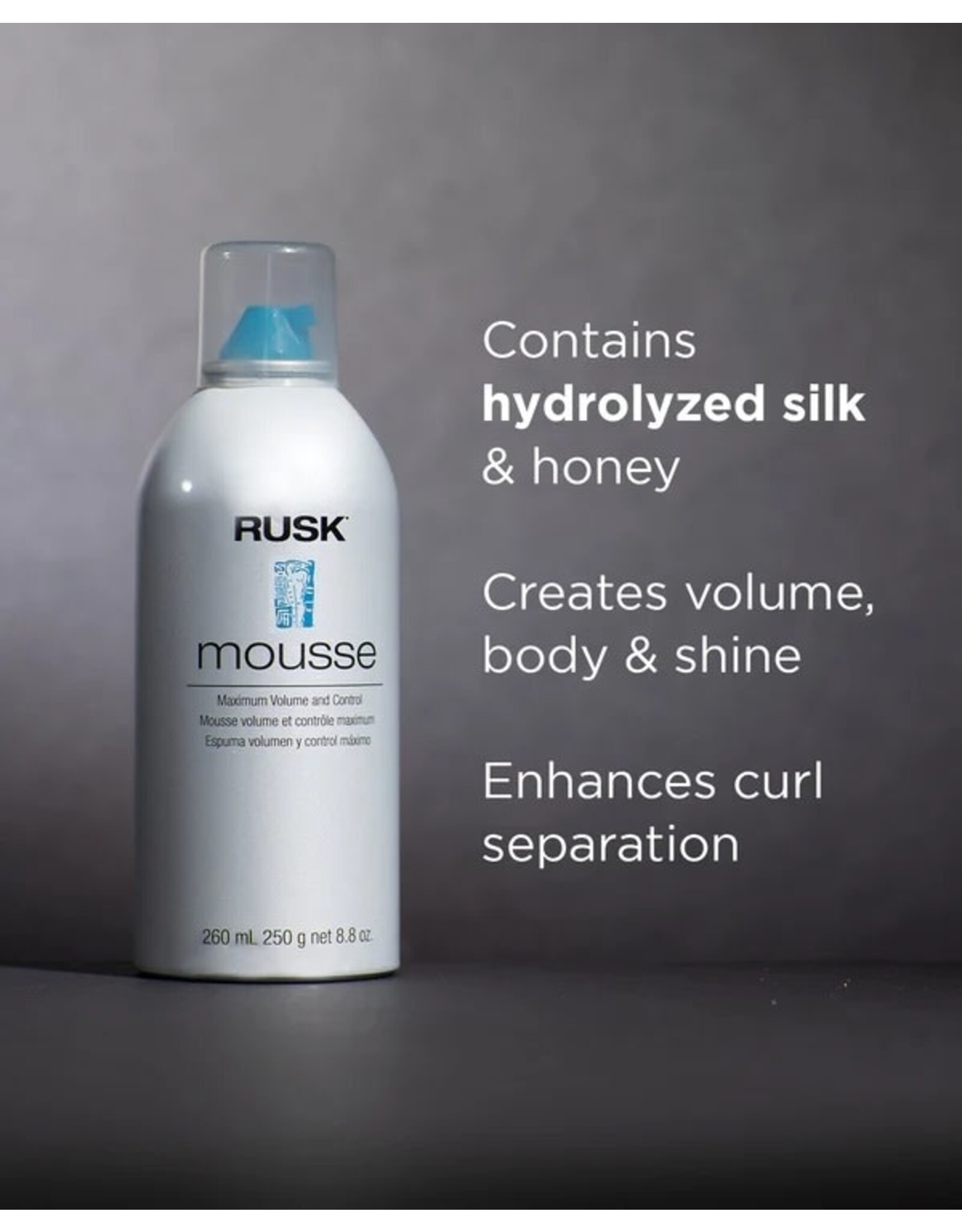 RUSK MOUSSE 8.8OZ
