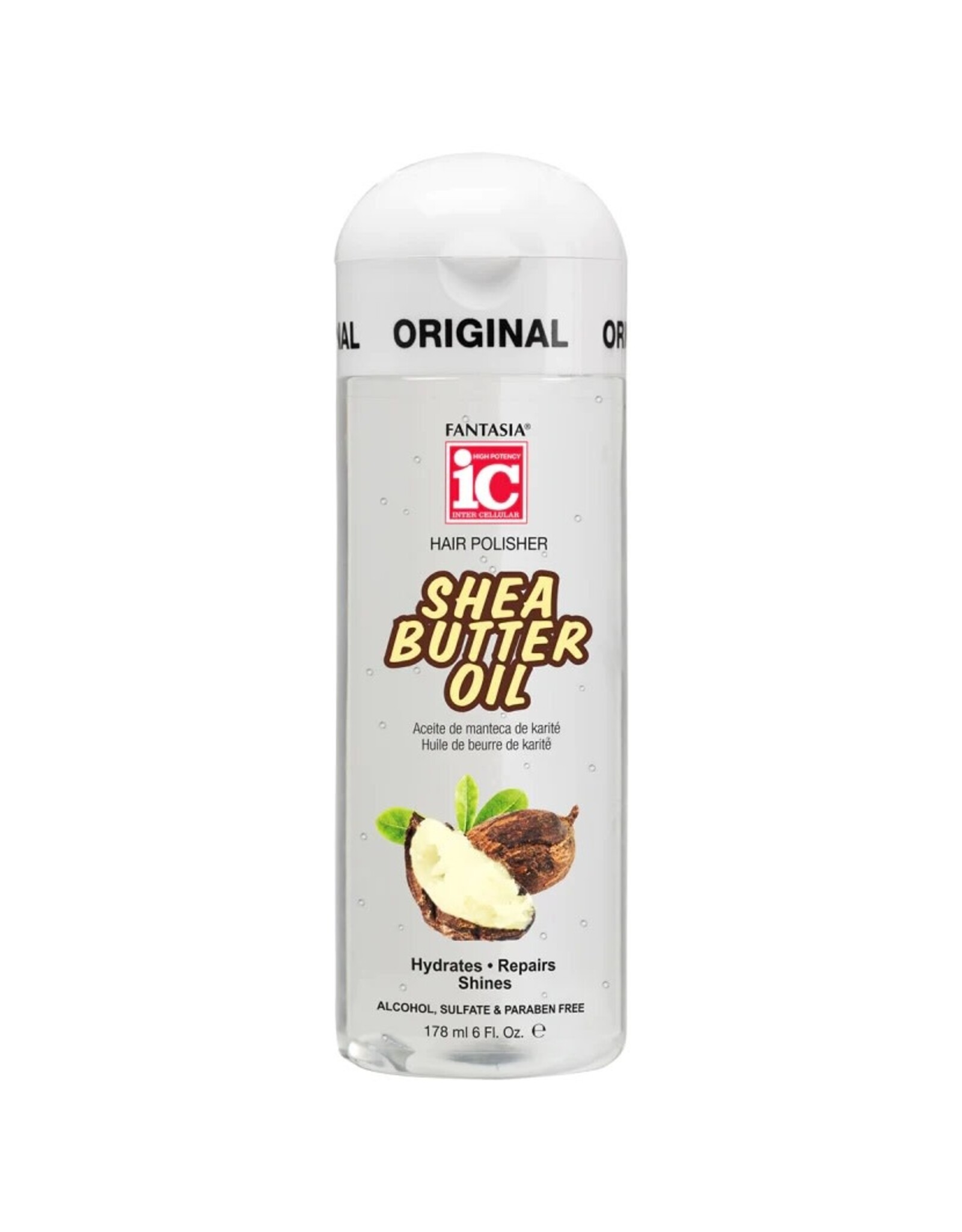 IC FANTASIA HAIR POLISHER SHEA BUTTER OIL 6OZ