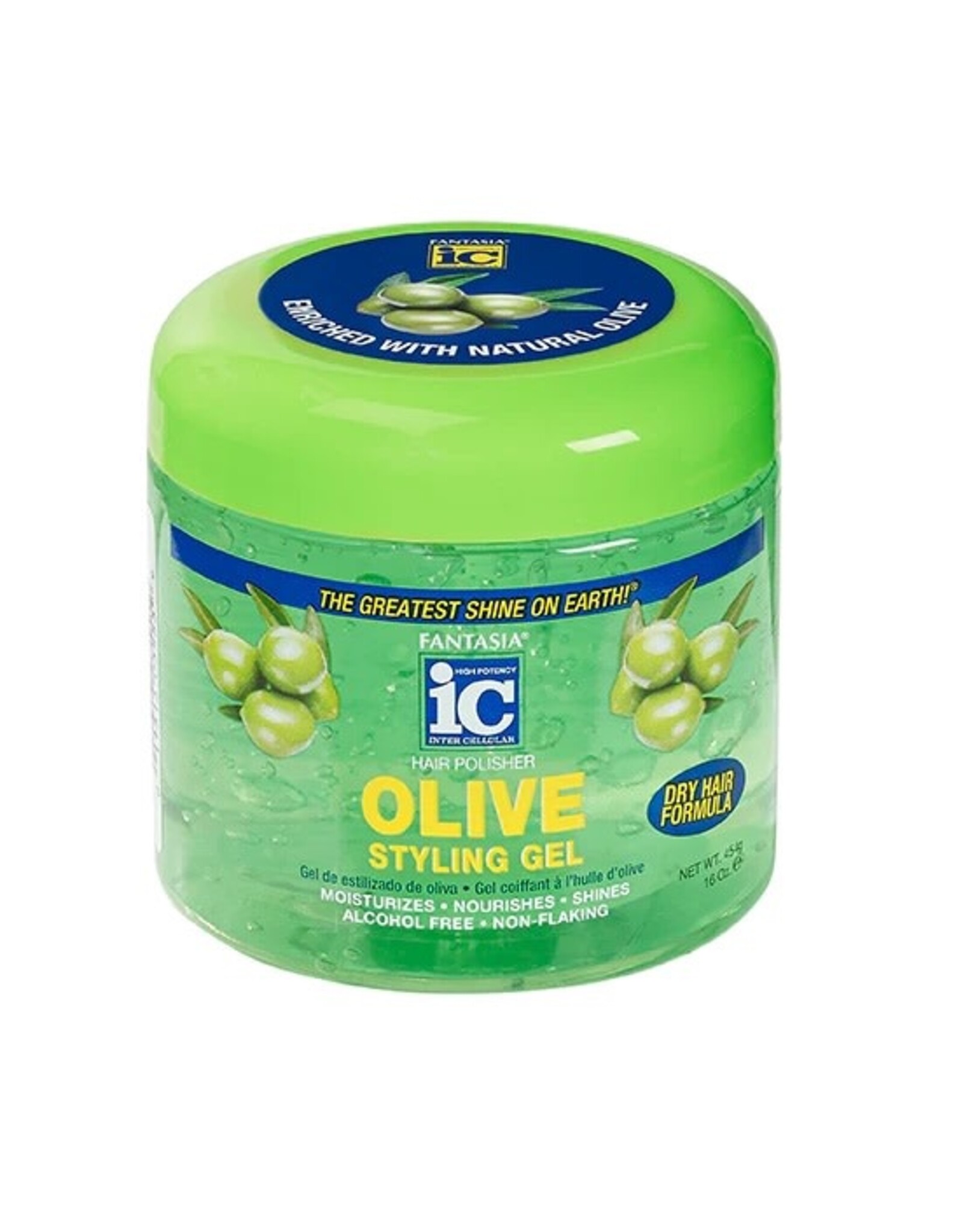 IC FANTASIA OLIVE STYLING GEL 16OZ