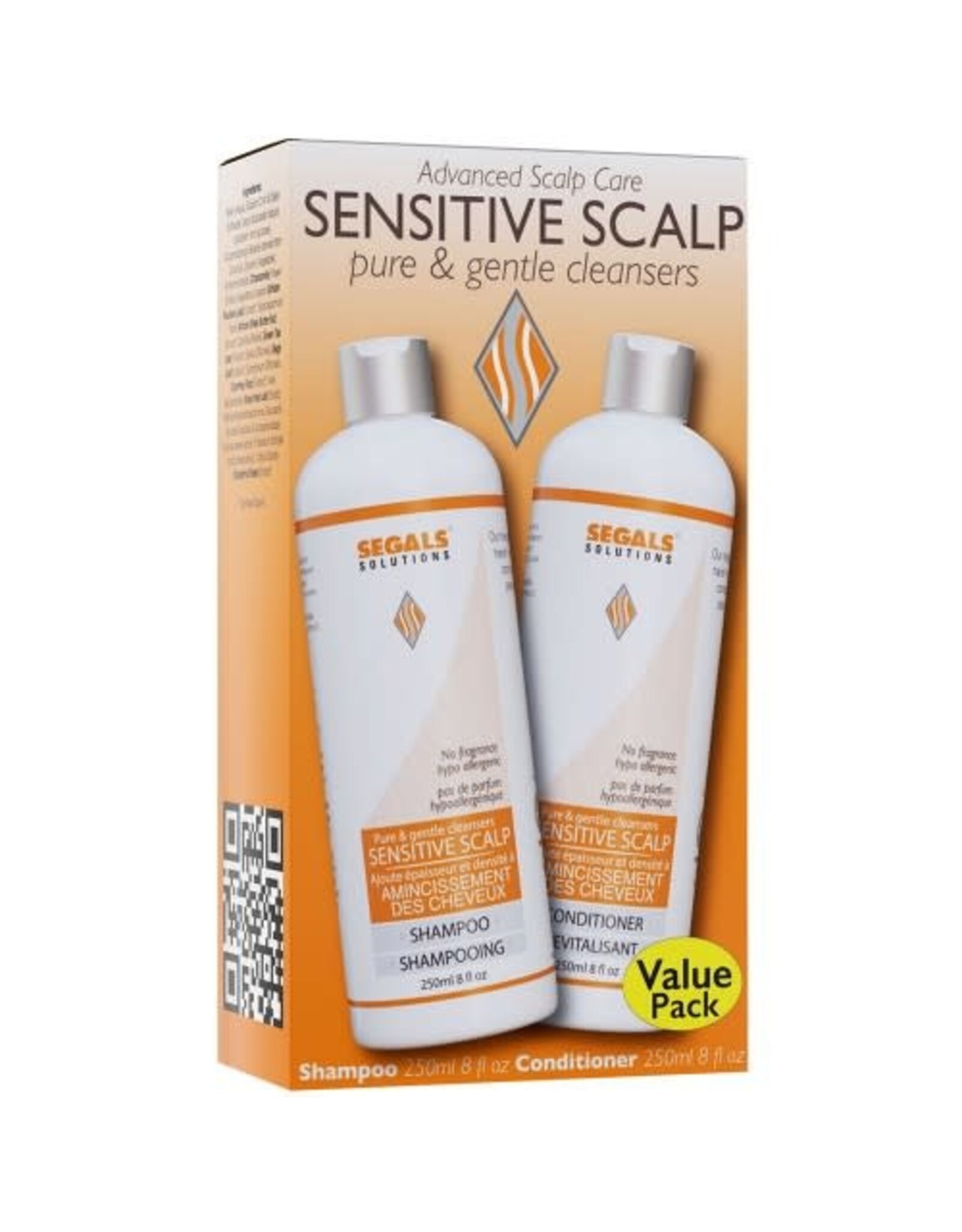 SEGALS SOLUTIONS SENSITIVE SCALP DUO 250ML