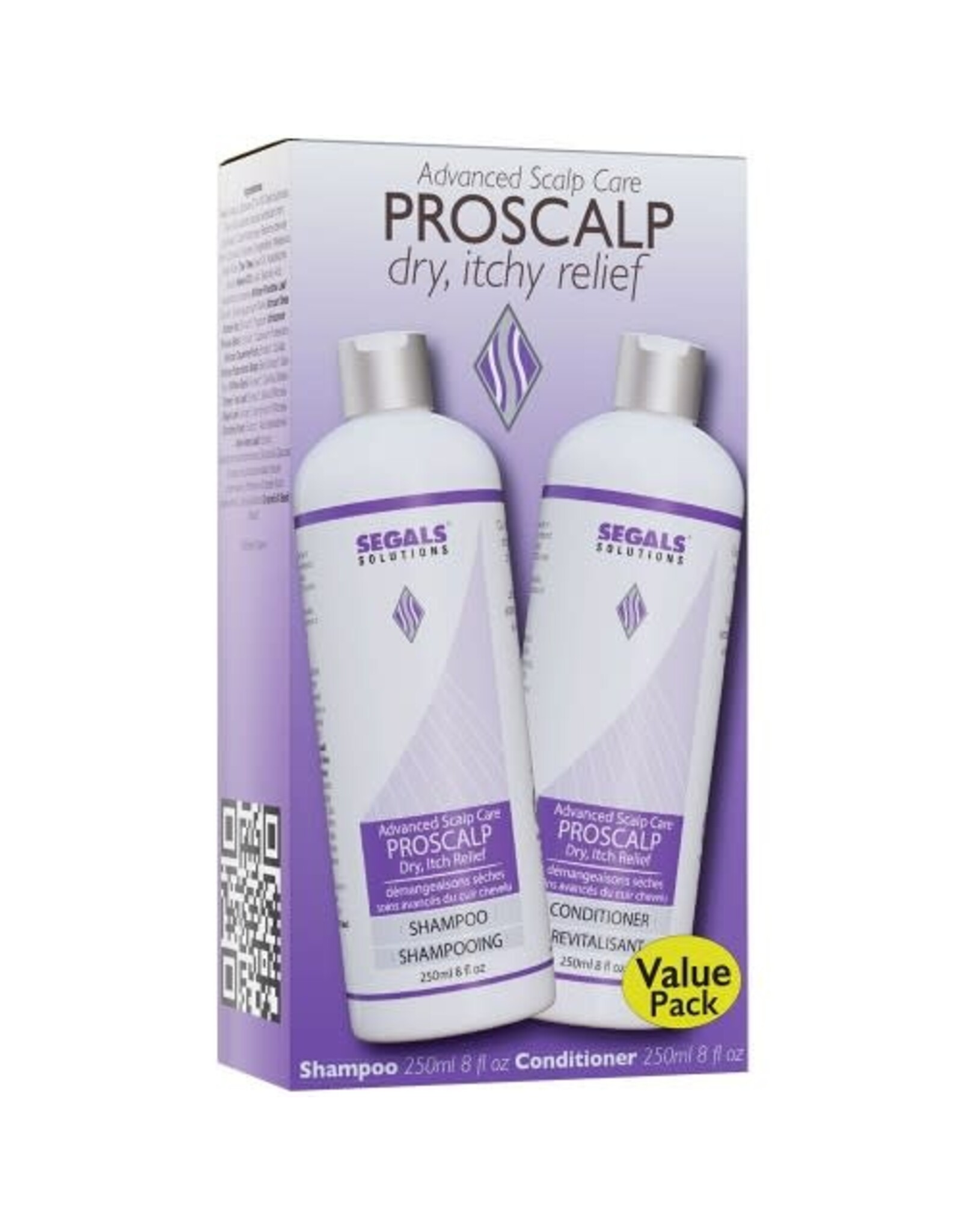 SEGALS SOLUTIONS PROSCALP DRY, ITCH RELIEF DUO 250ML