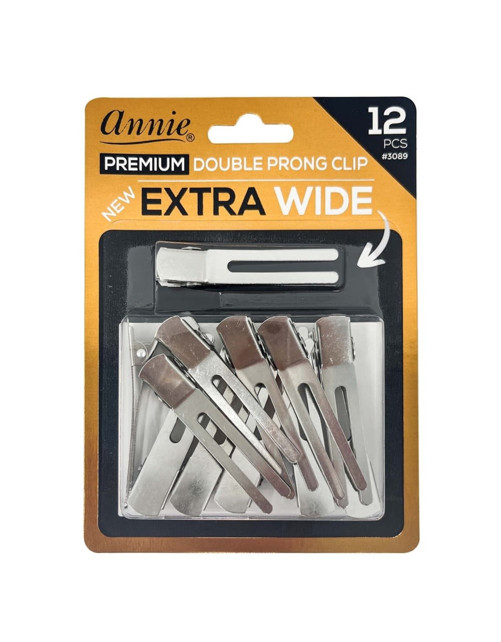 ANNIE DOUBLE PRONG CLIP EXTRA WIDE
