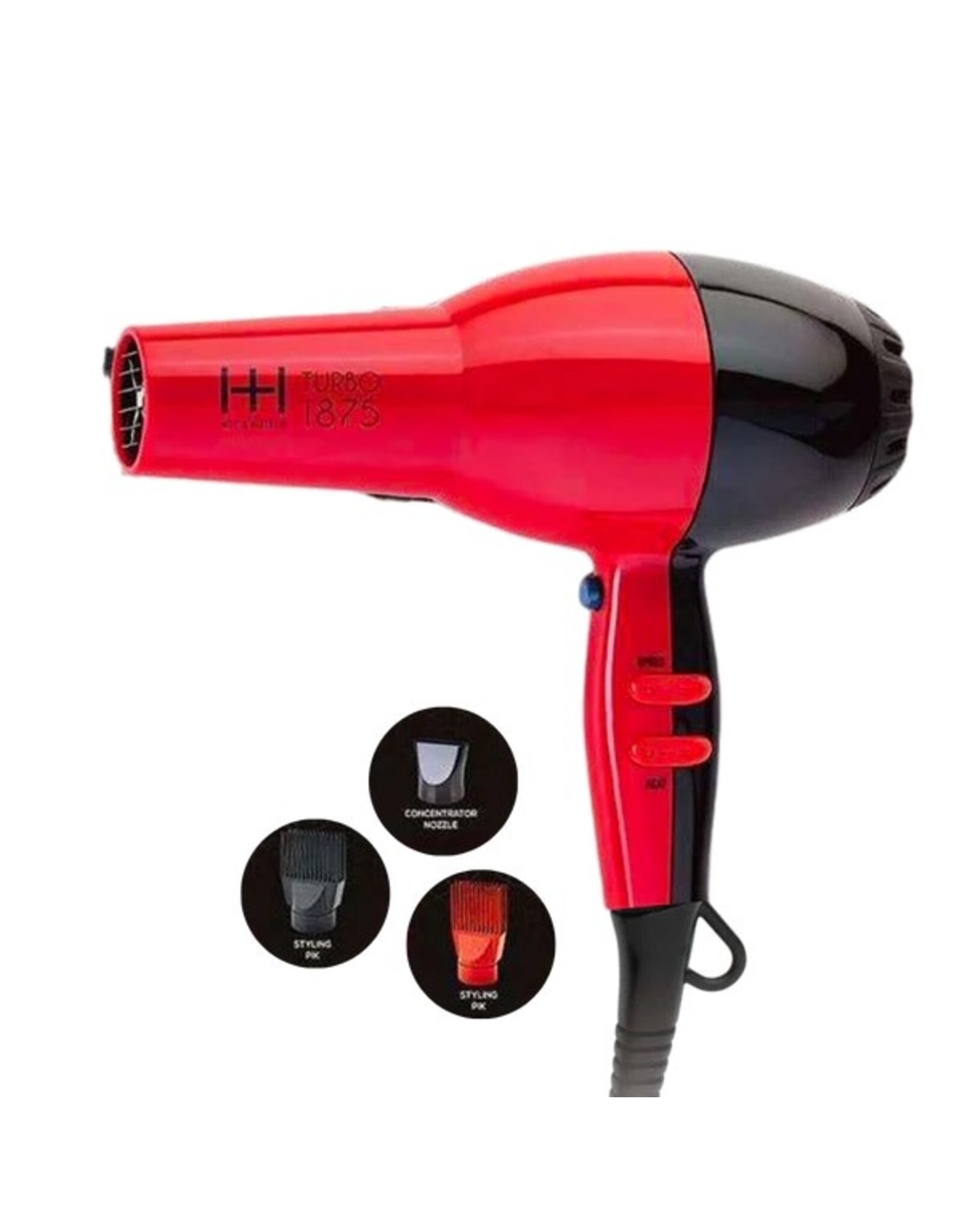 HOT & HOTTER PROFESSIONAL TURBO 1875 AC HAIR DRYER
