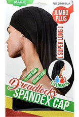 MAGIC DREADLOCKS SPANDEX CAP - BLACK