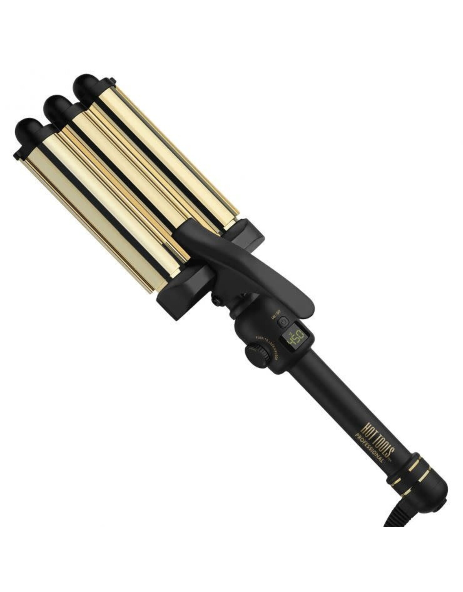 HOT TOOLS 3-BARREL WAVER 24K GOLD COLLECTION