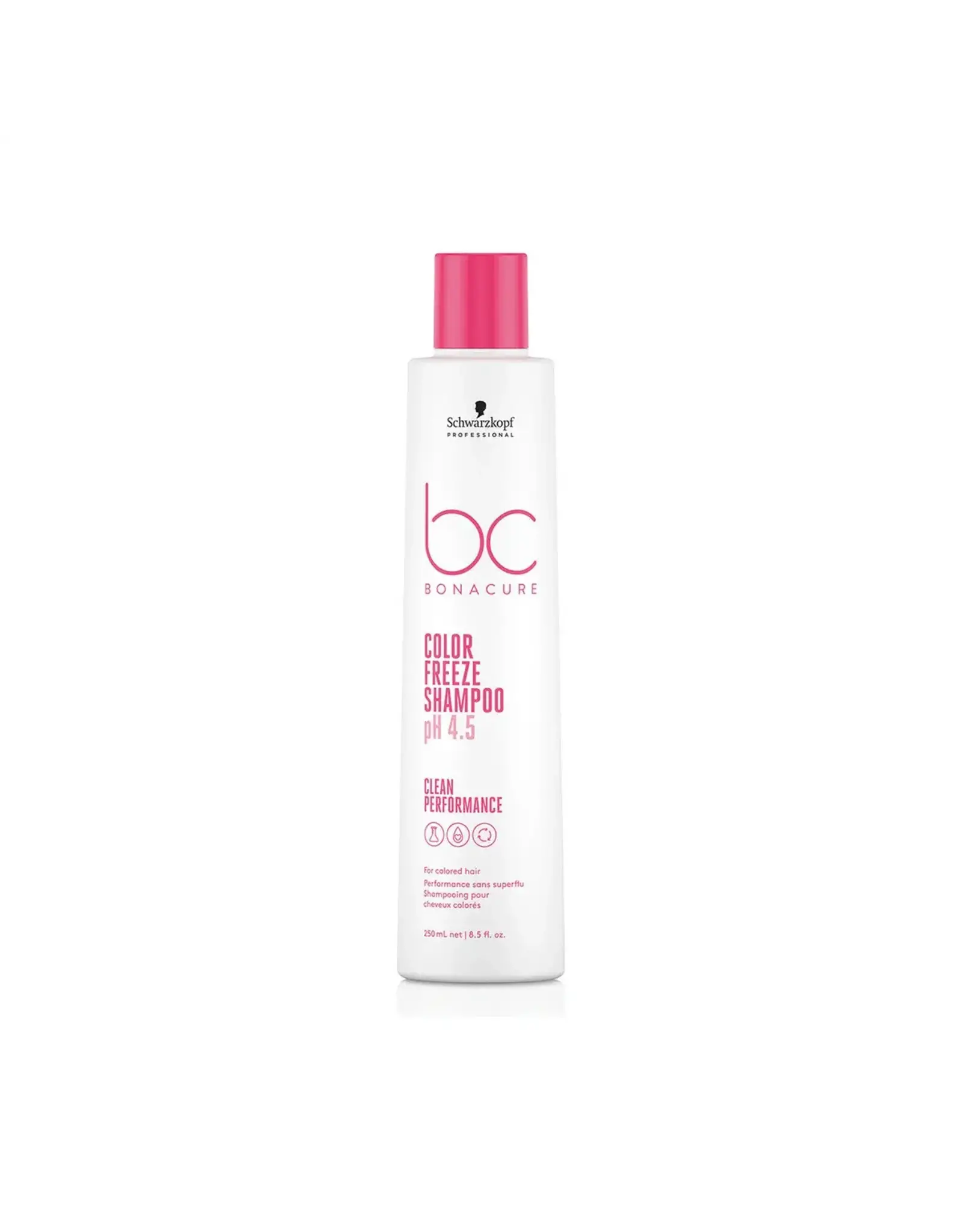 SCHWARZKOPF BONACURE pH4.5 COLOR FREEZE SHAMPOO CLEAN PERFORMANCE