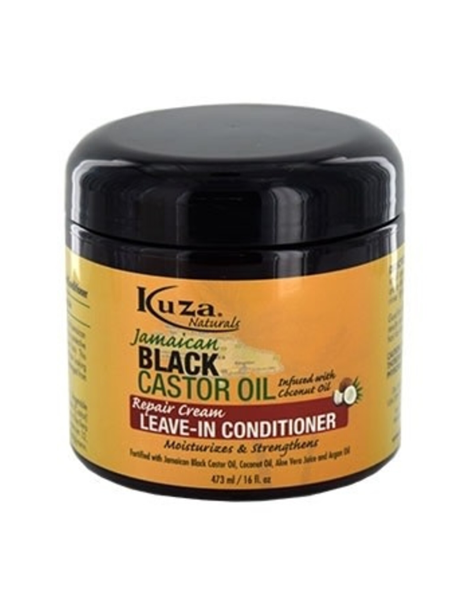 KUZA NATURALS JAMAICAN BLACK CASTOR OIL REPAIR CREAM LEAVE-IN CONDITIONER 16OZ