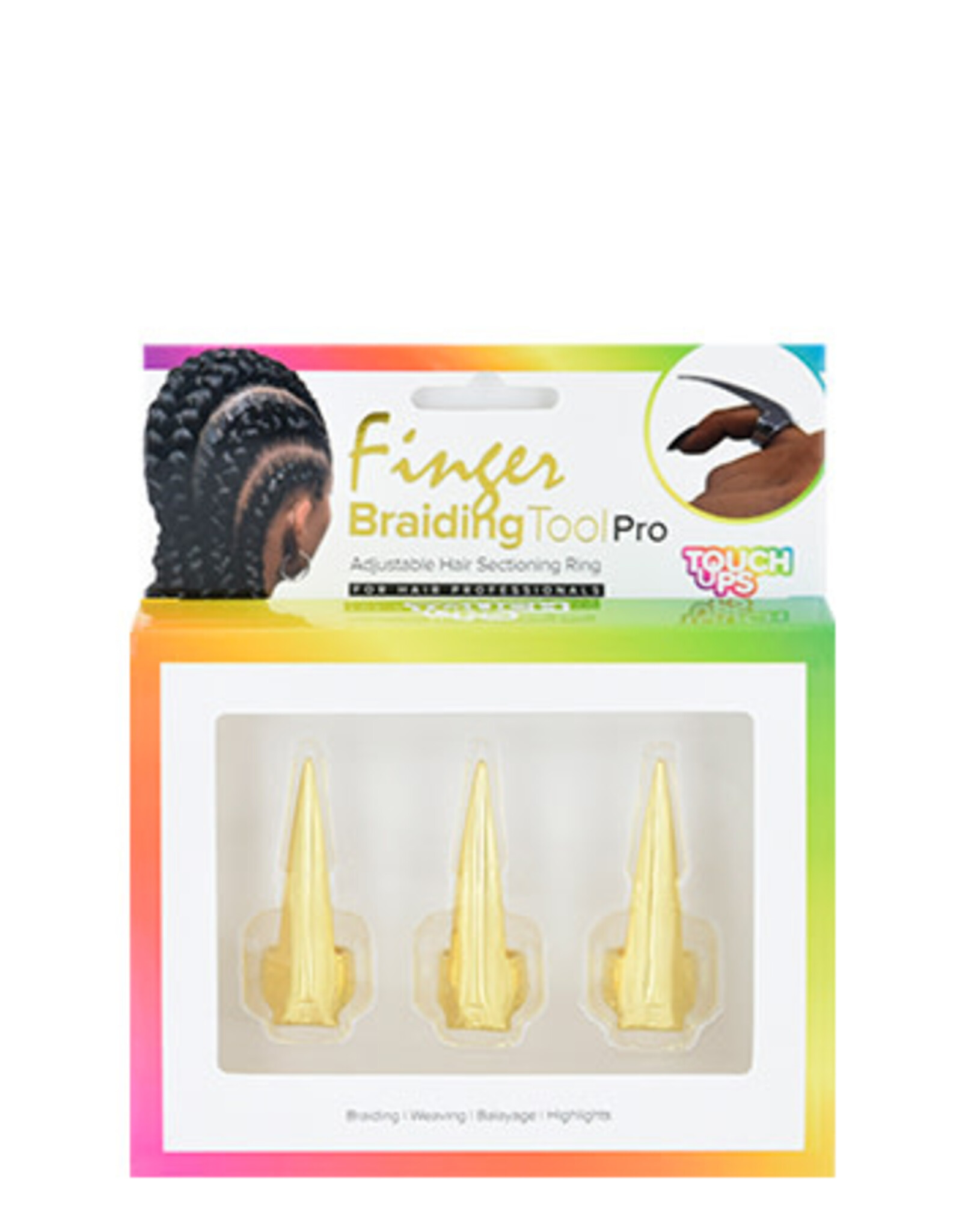 TOUCHUPS FINGER BRAIDING TOOL PRO