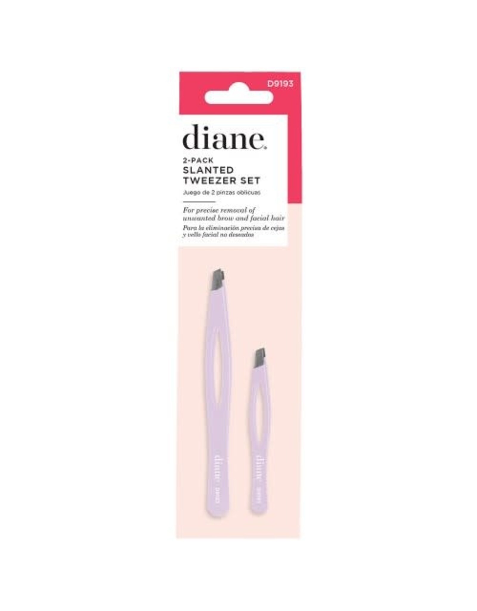 DIANE 2-PACK SLANTED TWEEZER SET