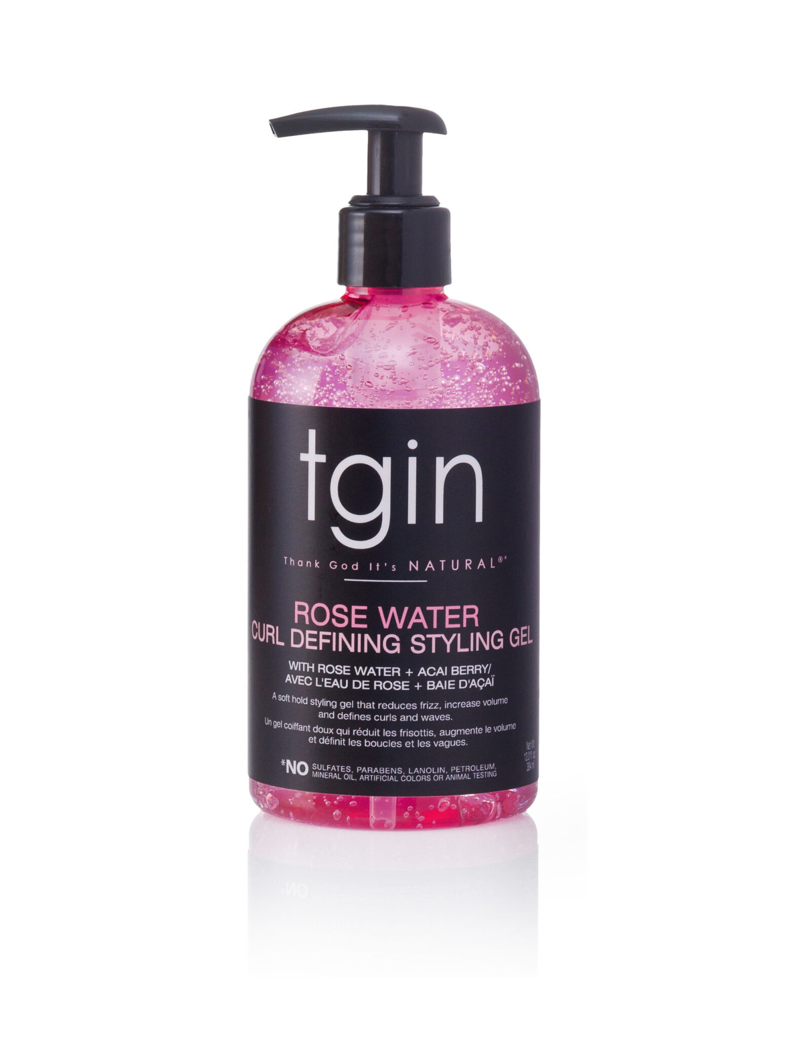 THANK GOD IT'S NATURAL ROSE WATER CURL DEFINING STYLING GEL 13OZ