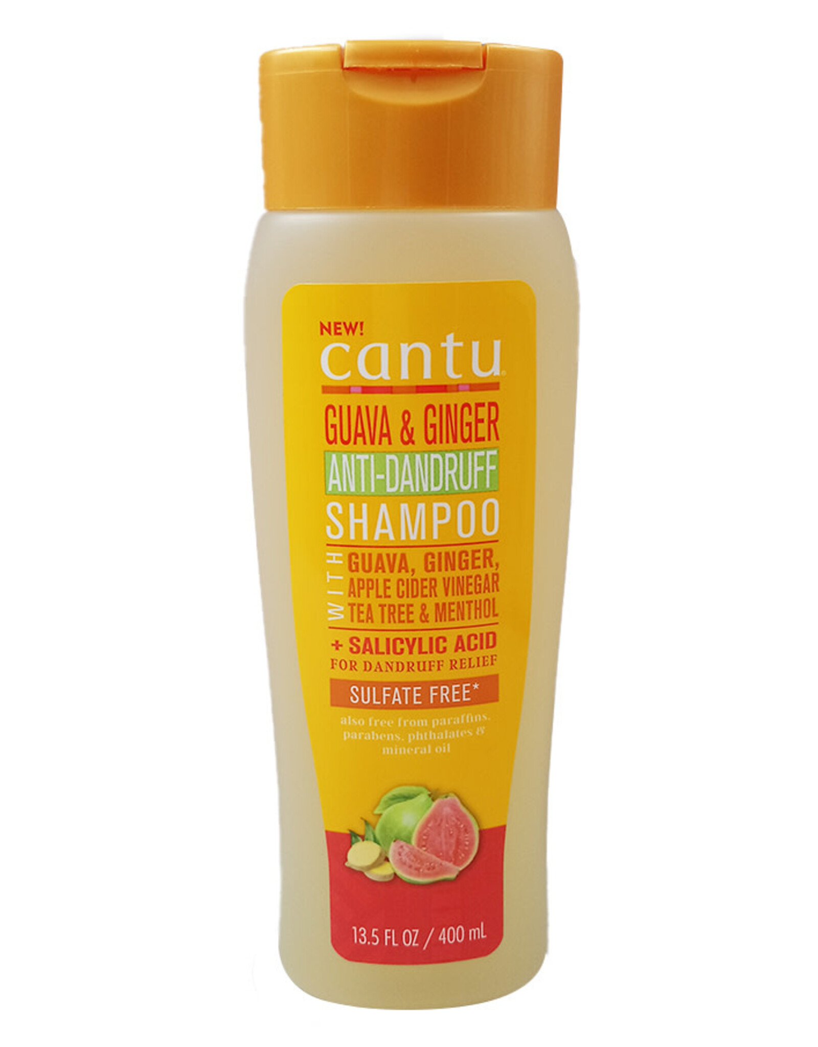 CANTU GUAVA & GINGER ANTI-DANDRUFF SHAMPOO 13.5OZ