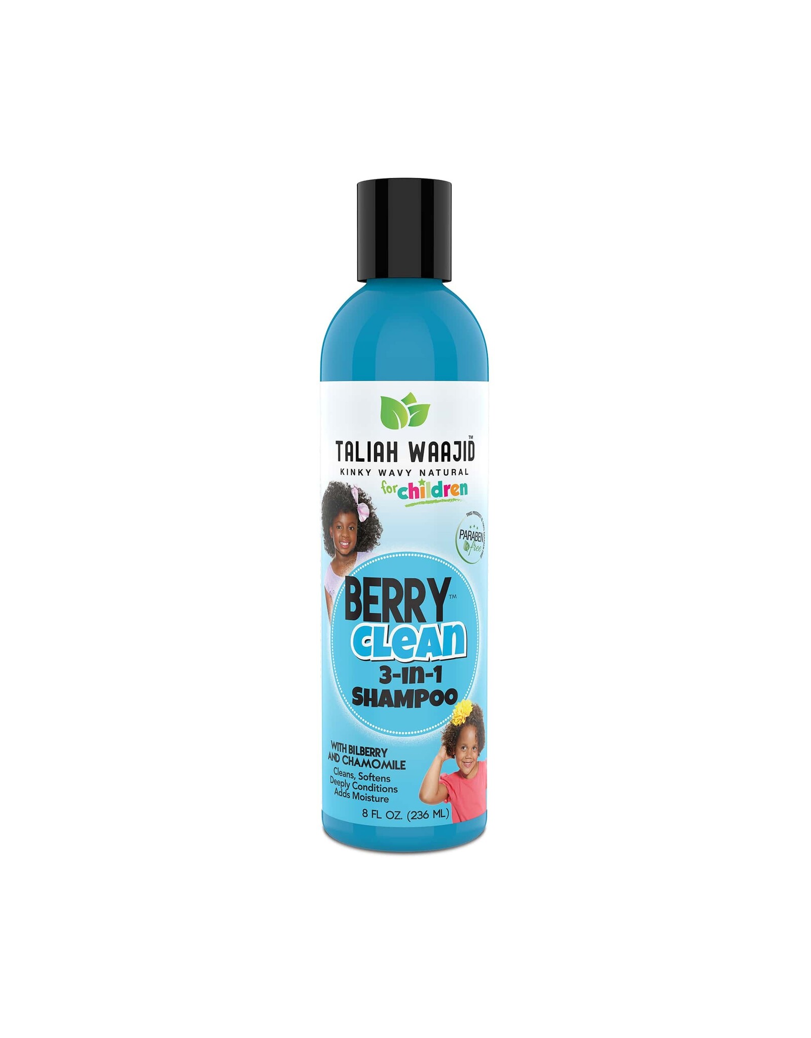 TALIAH WAAJID KINKY, WAVY, NATURAL FOR CHILDREN - BERRY CLEAN 3-IN-1 SHAMPOO 8OZ