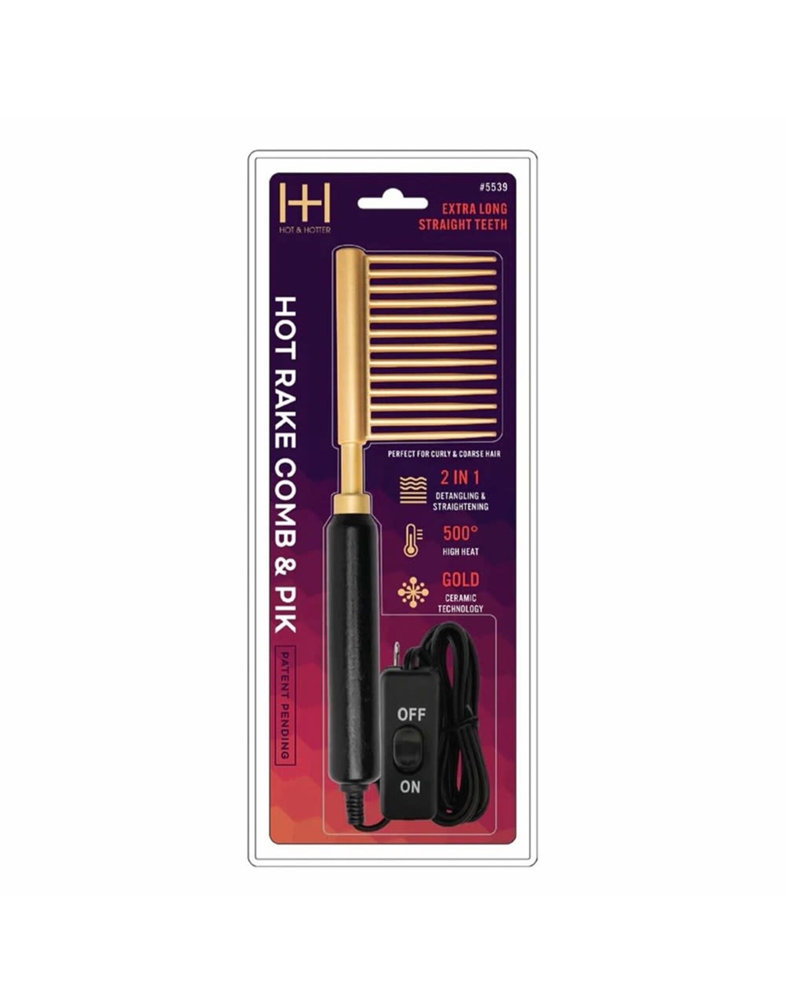 HOT & HOTTER HOT RAKE COMB & PIK
