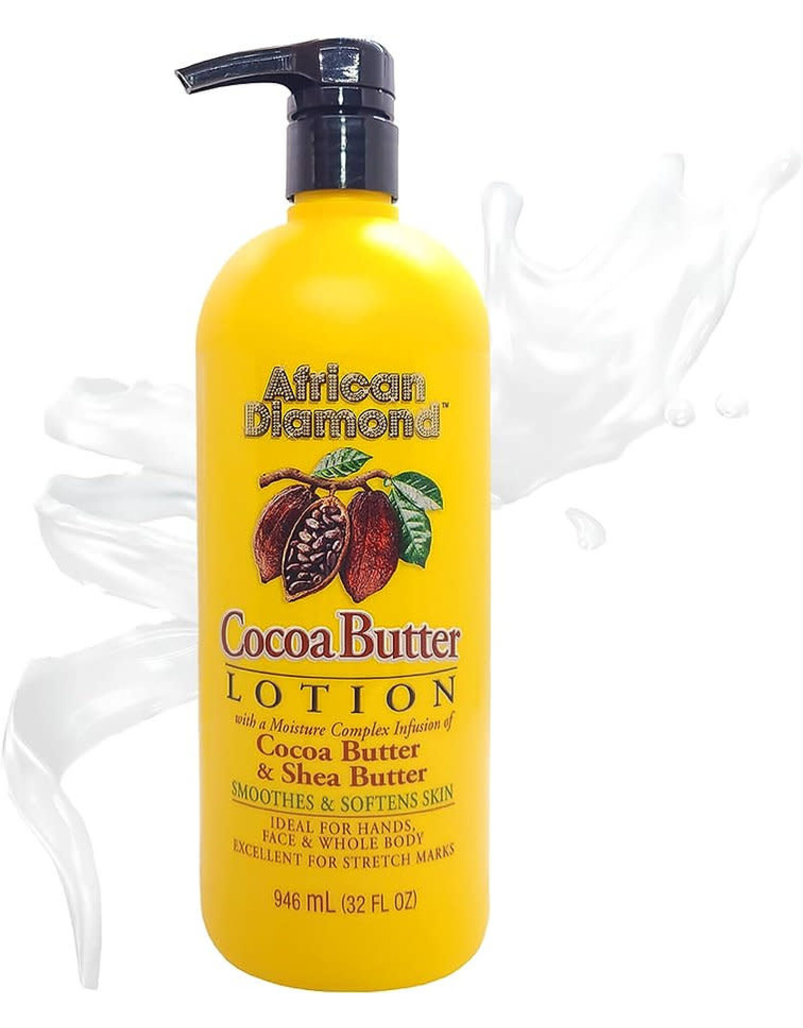 AFRICAN DIAMOND COCOA BUTTER LOTION 32OZ