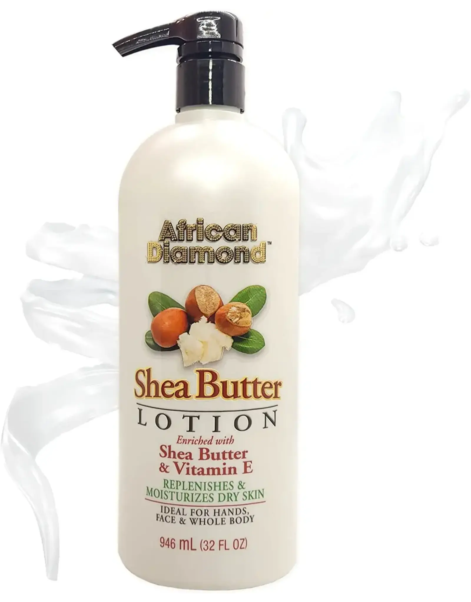 AFRICAN DIAMOND SHEA BUTTER LOTION 32OZ