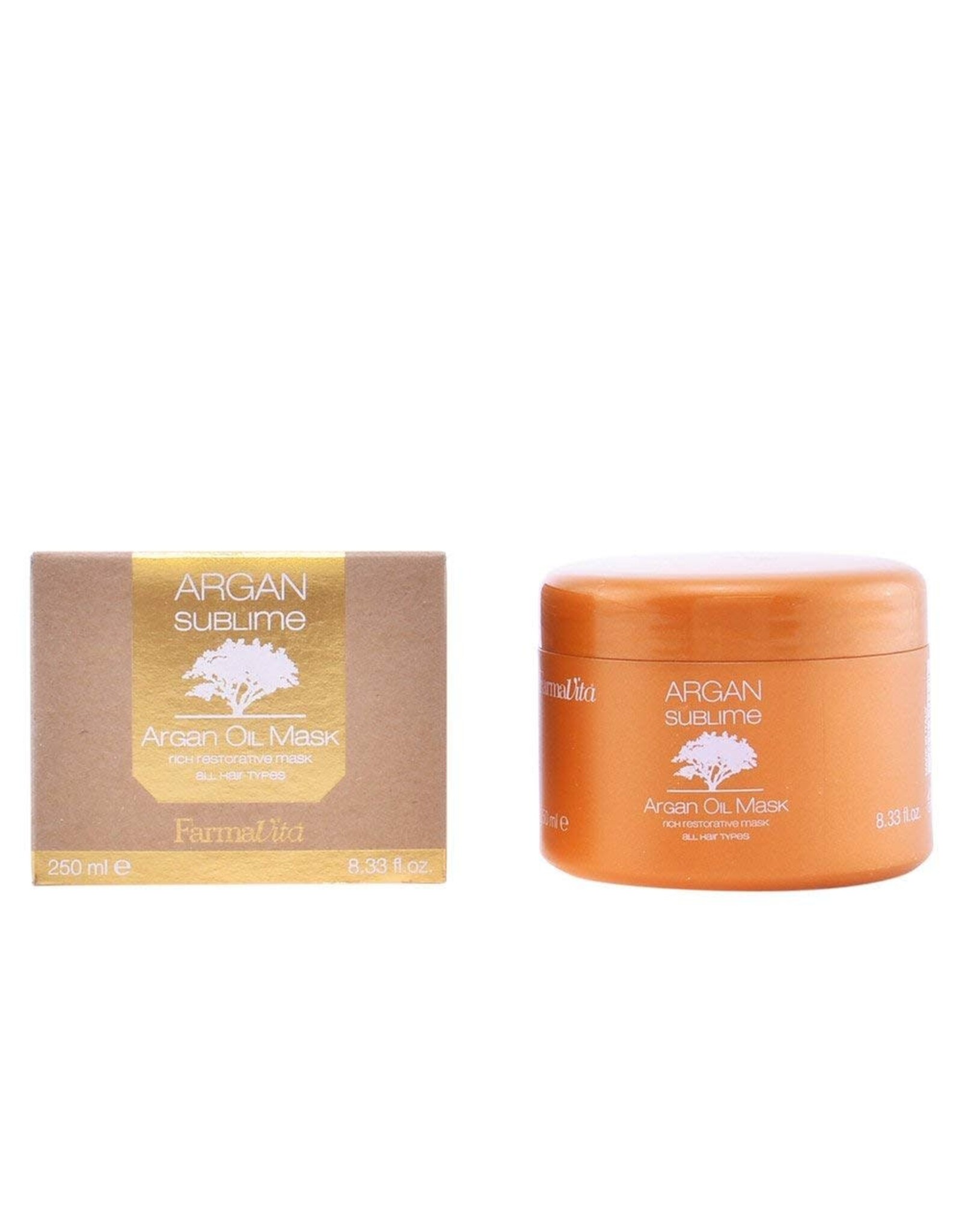FARMAVITA ARGAN SUBLIME ARGAN OIL MASK RICH RESTORATIVE MASK 250ML