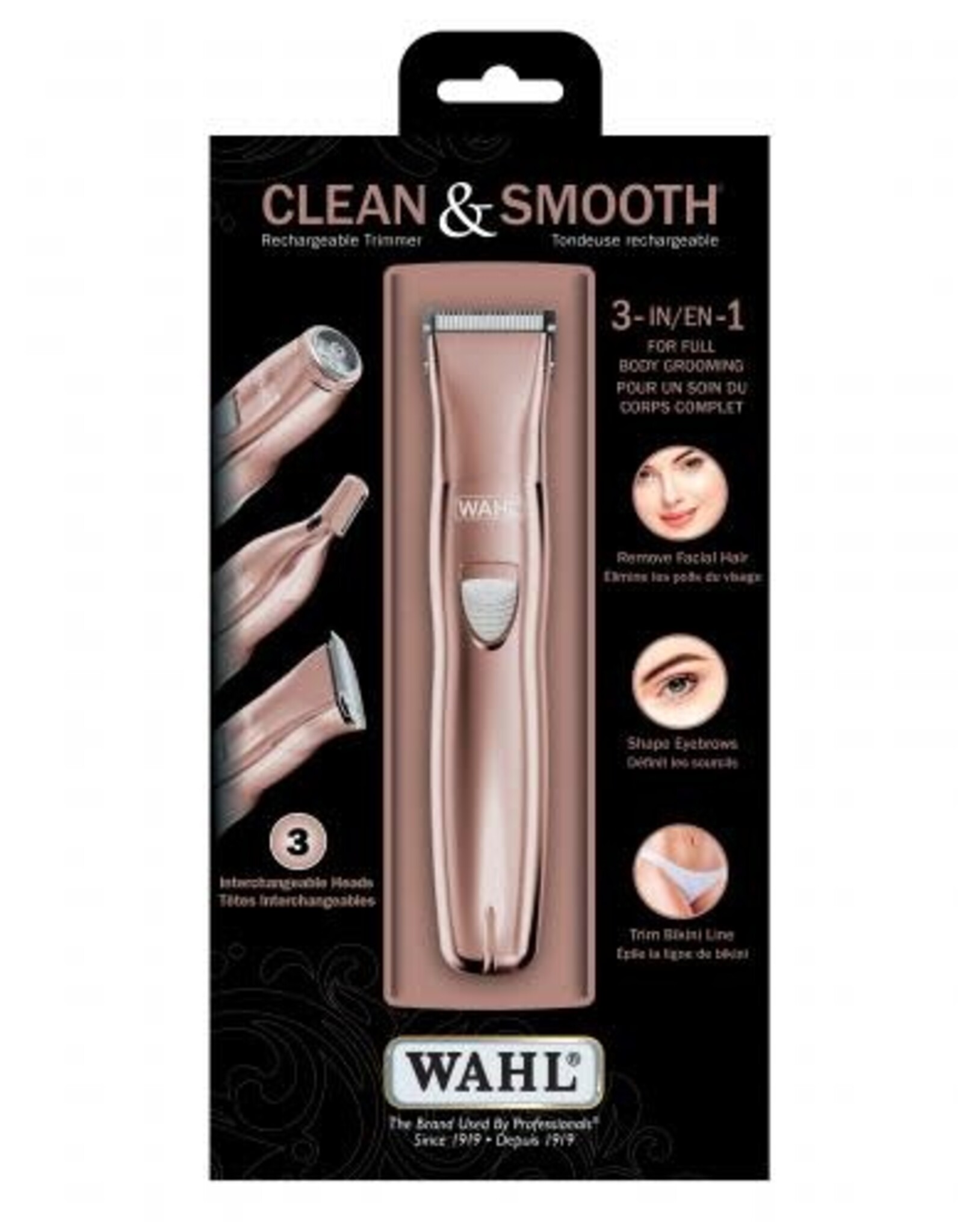 WAHL CLEAN & SMOOTH RECHARGEABLE TRIMMER