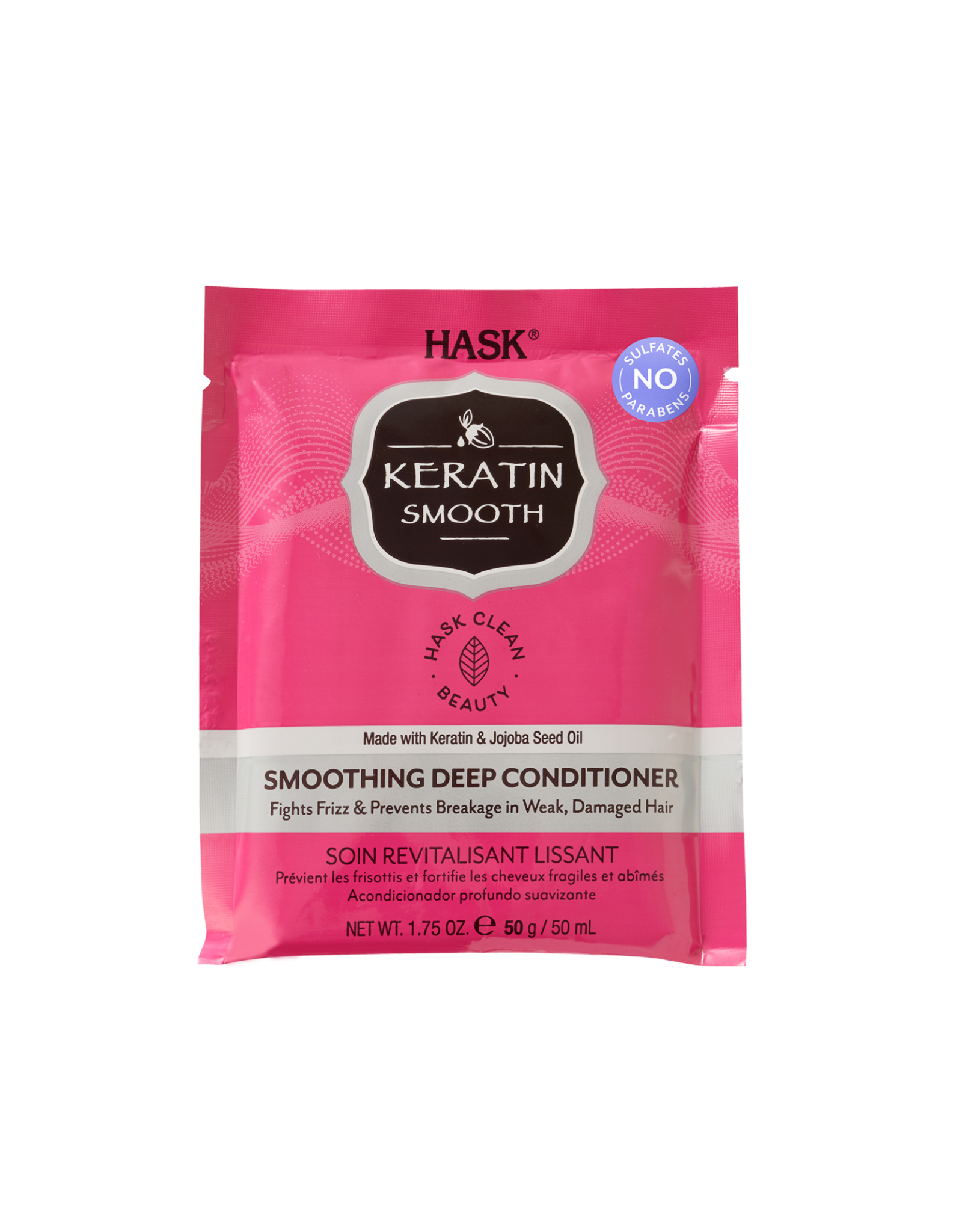 HASK KERATIN SMOOTHING DEEP CONDITIONER 50ML