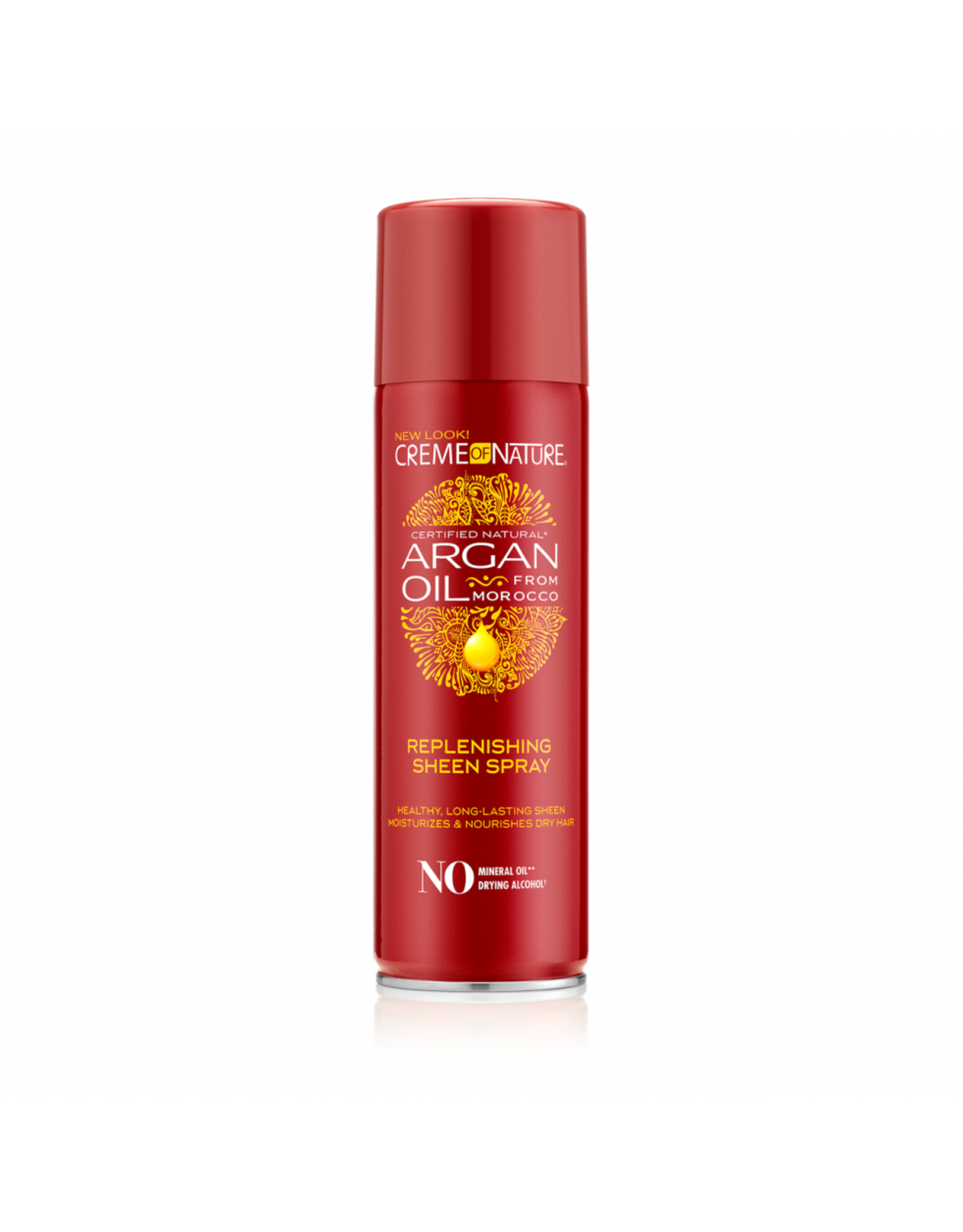 CREME OF NATURE ARGAN OIL REPLENISHING SHEEN SPRAY 16OZ