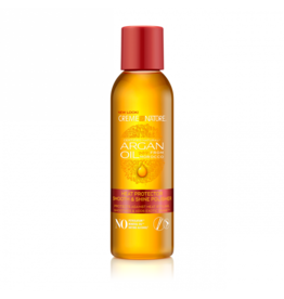 CREME OF NATURE ARGAN OIL HEAT PROTECTOR SMOOTH & SHINE POLISHER 4OZ