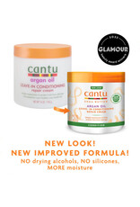 CANTU ARGAN OIL LEAVE-IN CONDITIONING REPAIR CREAM 16OZ