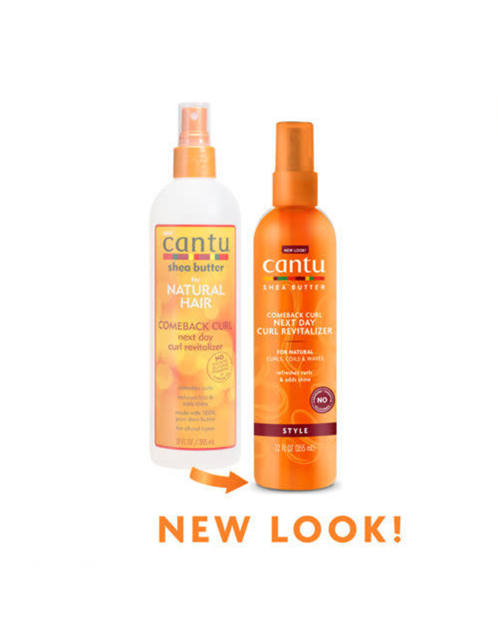 CANTU NATURAL HAIR COMEBACK CURL NEXT DAY CURL REVITALIZER 12OZ