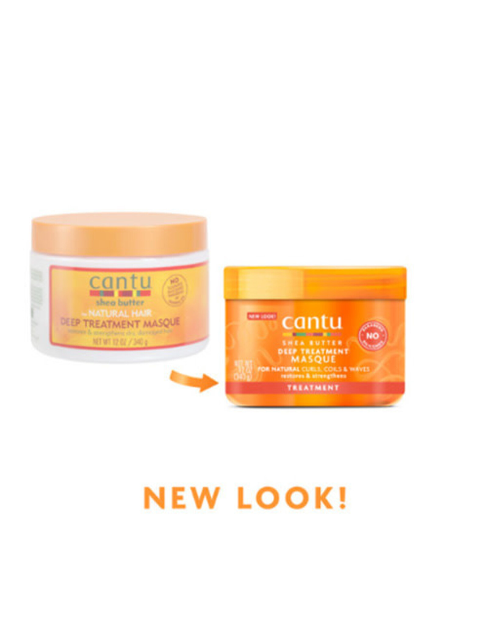 CANTU NATURAL HAIR DEEP TREATMENT MASQUE 12OZ