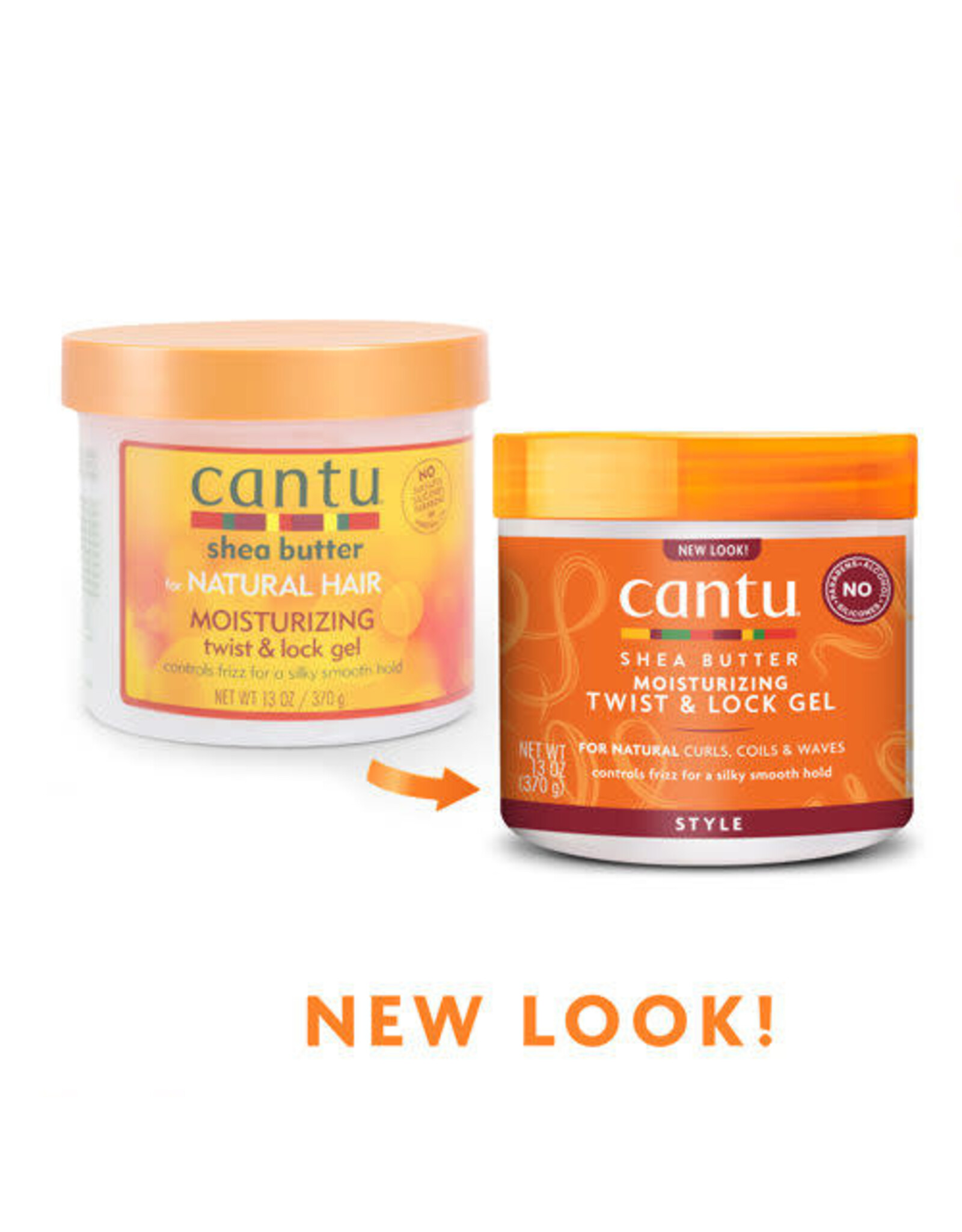 CANTU NATURAL MOISTURIZING TWIST & LOCK GEL 13OZ