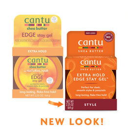 CANTU NATURAL HAIR EDGE STAY GEL EXTRA HOLD 2.25OZ