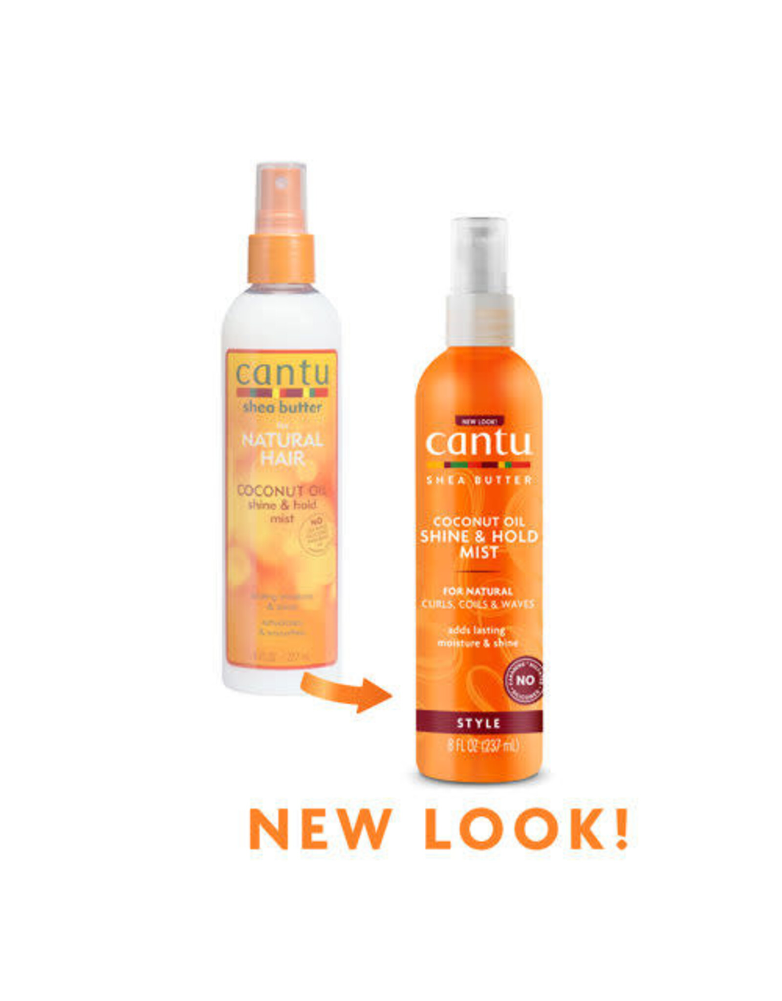 CANTU NATURAL HAIR COCONUT OIL SHINE & HOLD MIST 8OZ