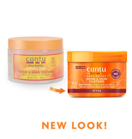 CANTU NATURAL HAIR DEFINE & SHINE CUSTARD 12OZ