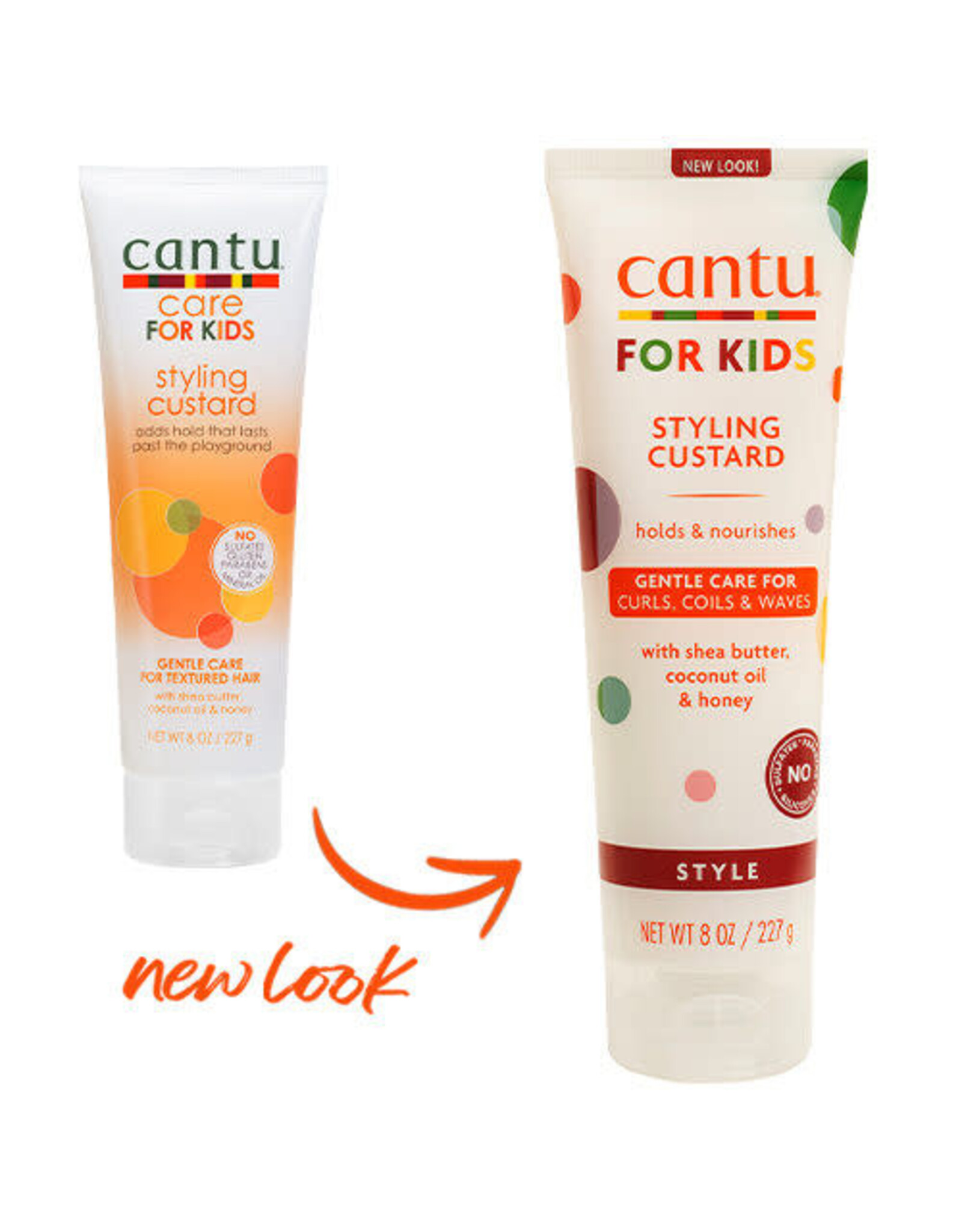 CANTU KIDS STYLING CUSTARD 8OZ