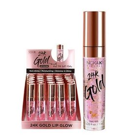 NICKA K 24K GOLD LIP GLOW - ROSE GOLD