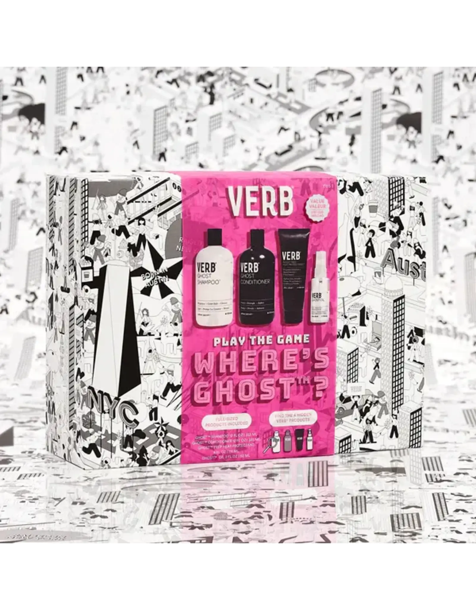 VERB Verb Where's Ghost Holiday 4pk