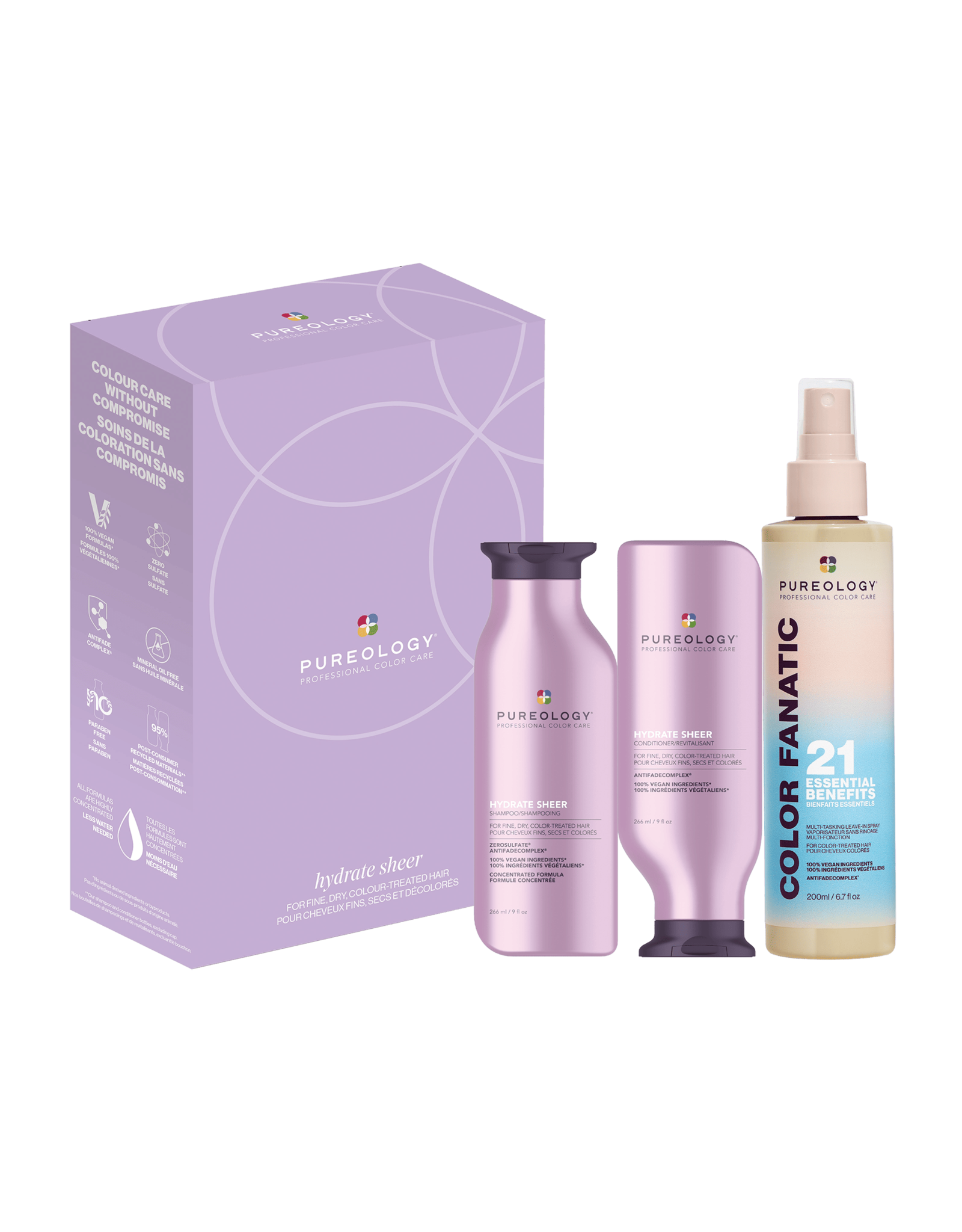 PUREOLOGY HYDRATE SHEER HOLIDAY TRIO