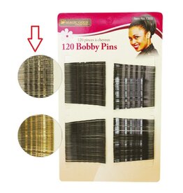 MAGIC 120 BOBBY PINS - SILVER