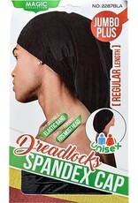 MAGIC DREADLOCKS SPANDEX CAP - BLACK