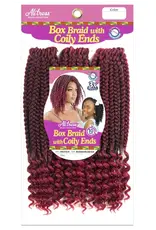ALITRESS BOX BRAID WITH COILY ENDS