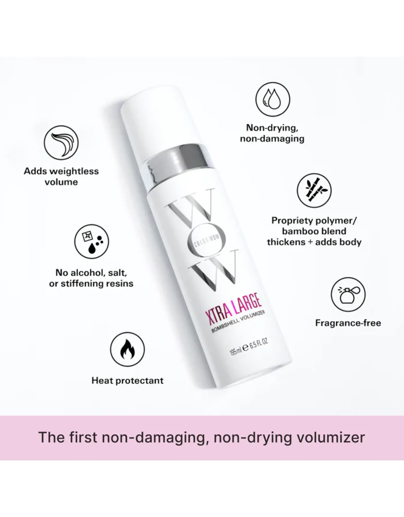 COLOR WOW XTRA LARGE BOMBSHELL VOLUMIZER 6.7OZ