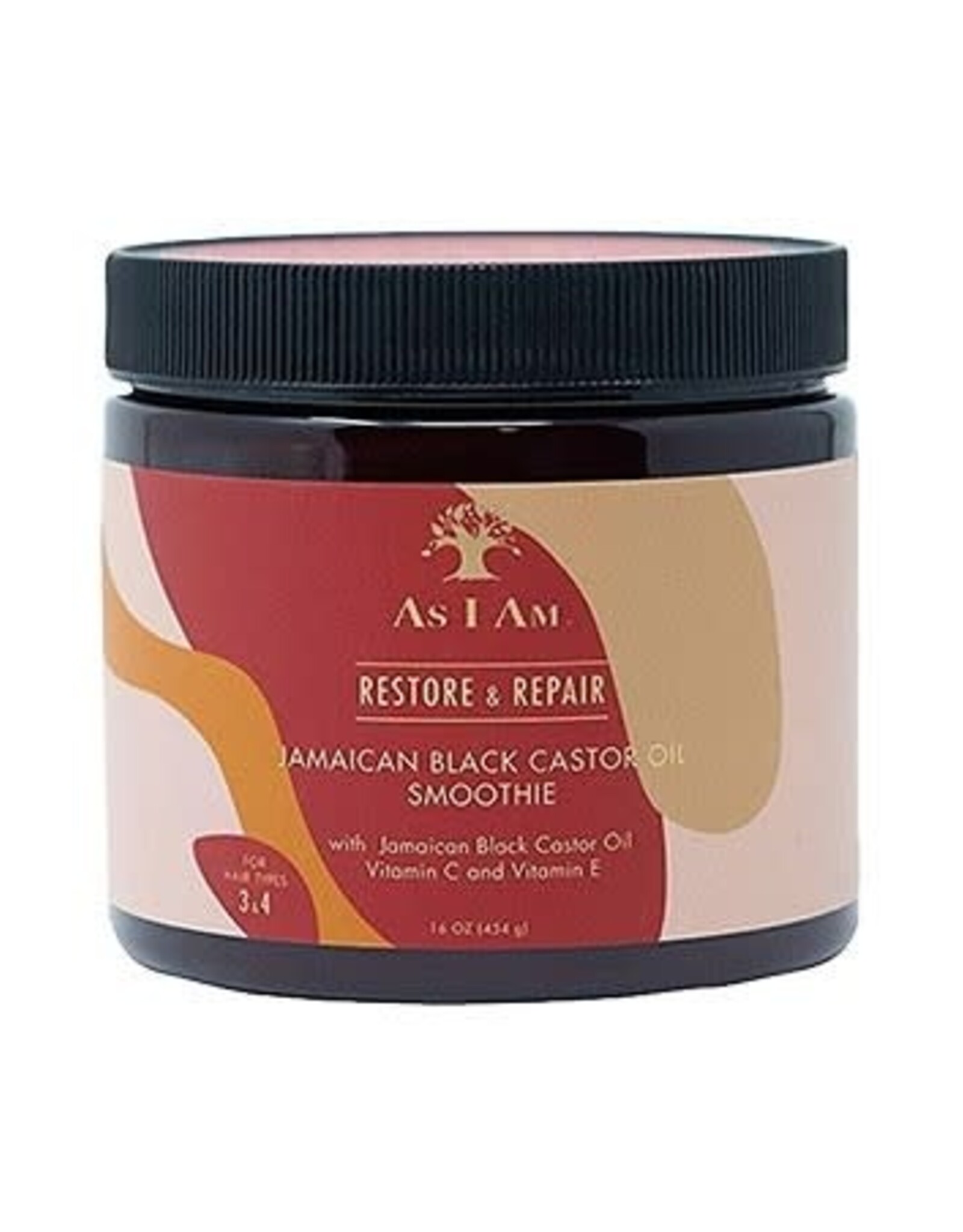 AS I AM JAMAICAN BLACK CASTOR OIL SMOOTHIE 16OZ