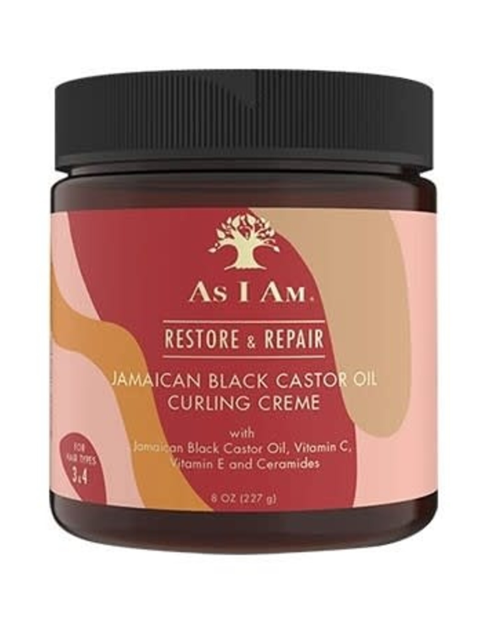 AS I AM JAMAICAN BLACK CASTOR OIL CURLING CREME 16OZ