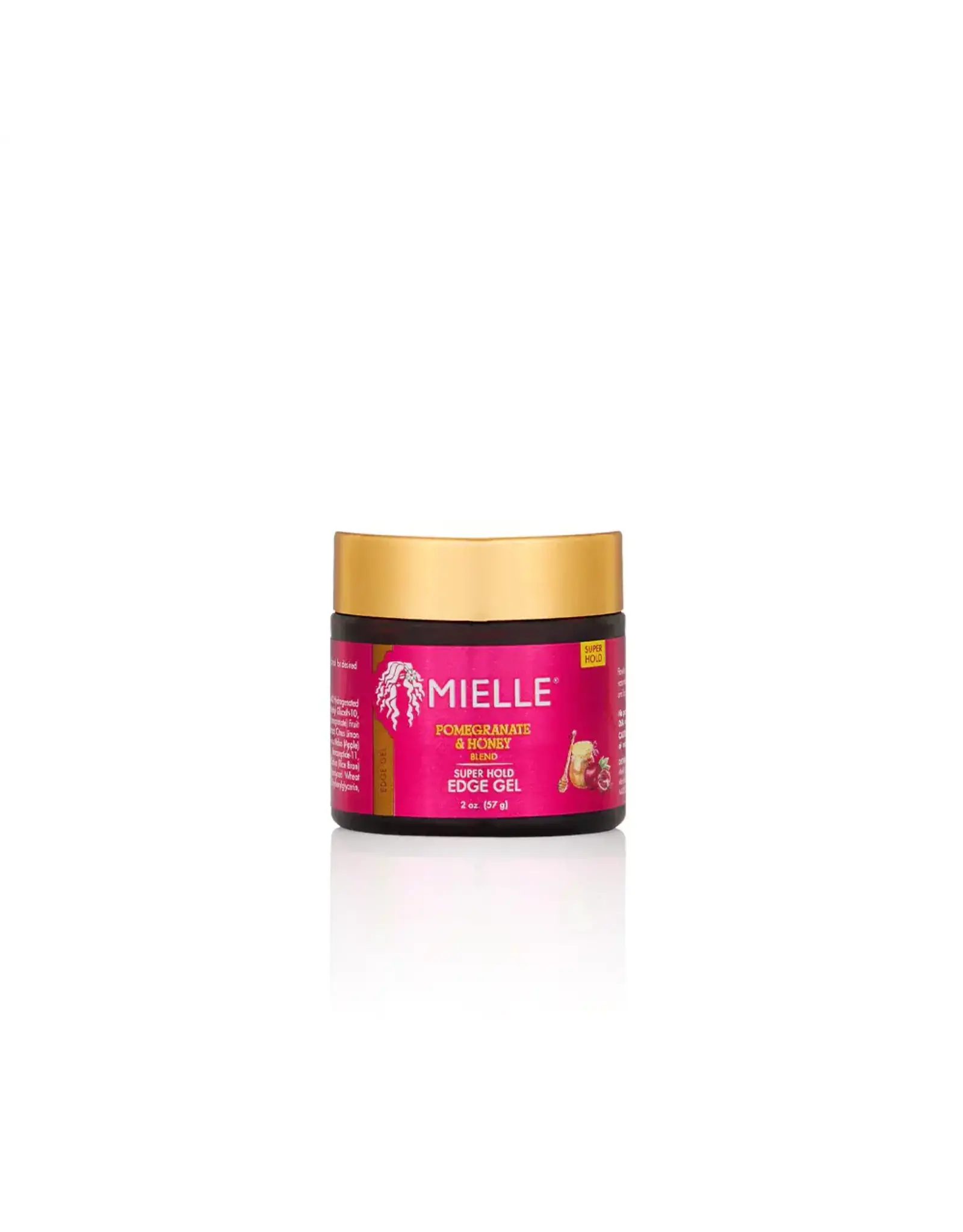 MIELLE ORGANICS POMEGRANATE & HONEY SUPER HOLD EDGE GEL 2OZ