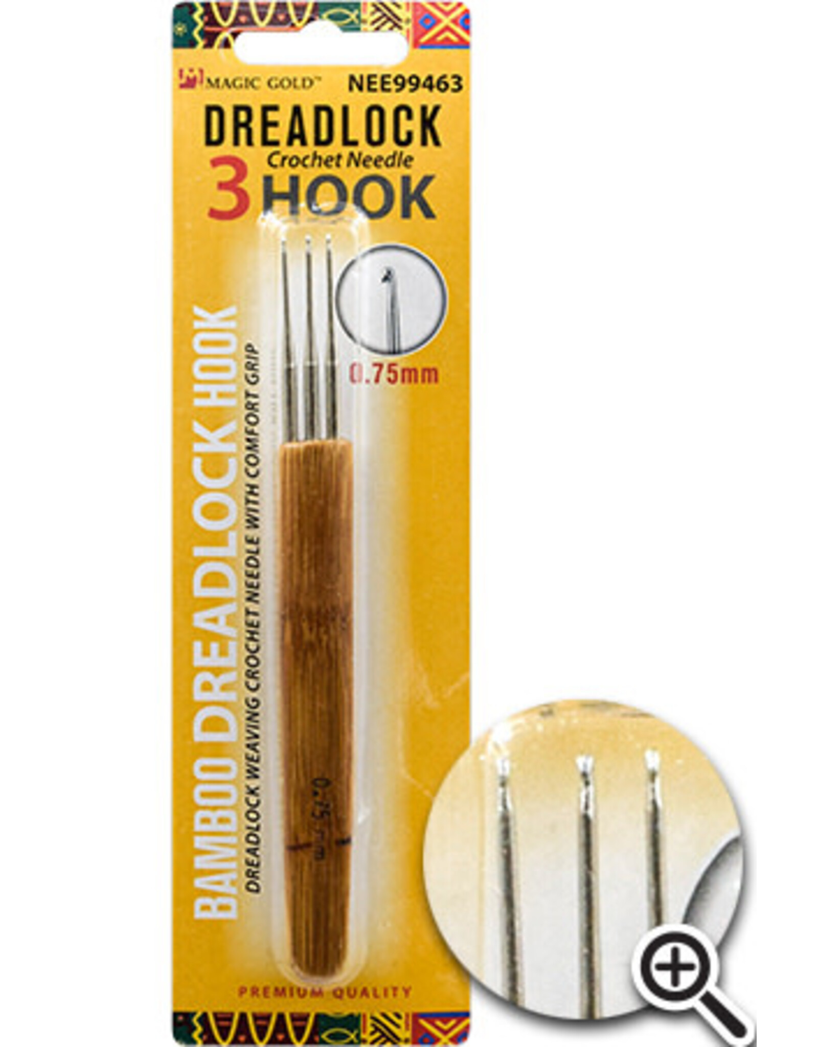 MAGIC DREADLOCK 3 HOOK CROCHET