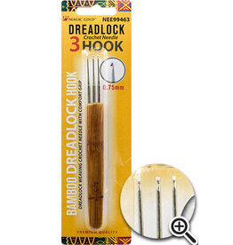 MAGIC DREADLOCK 3 HOOK CROCHET