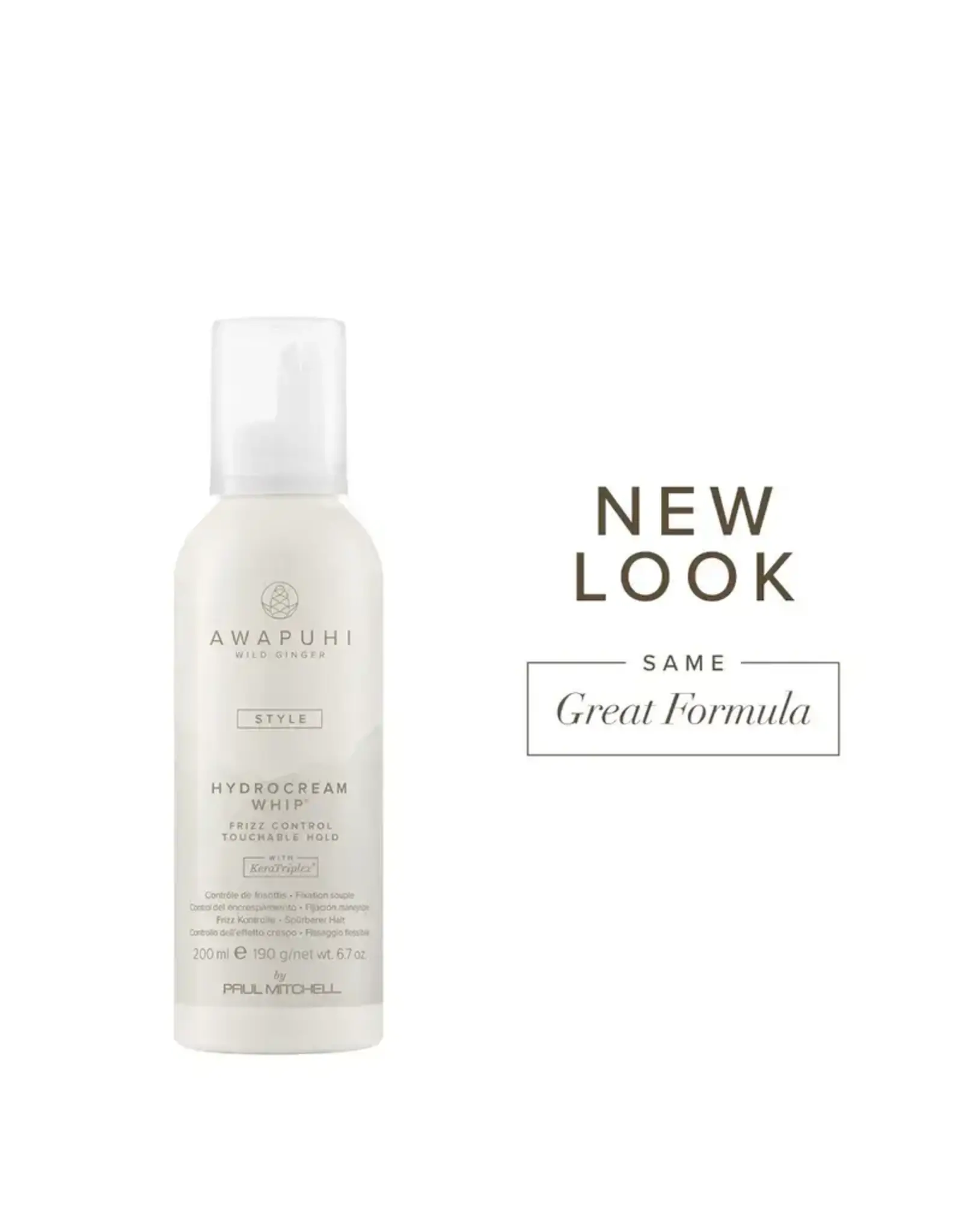 PAUL MITCHELL AWAPUHI WILD GINGER HYDROCREAM WHIP 200ML